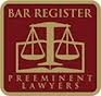 Bar Register Preeminent Lawyers